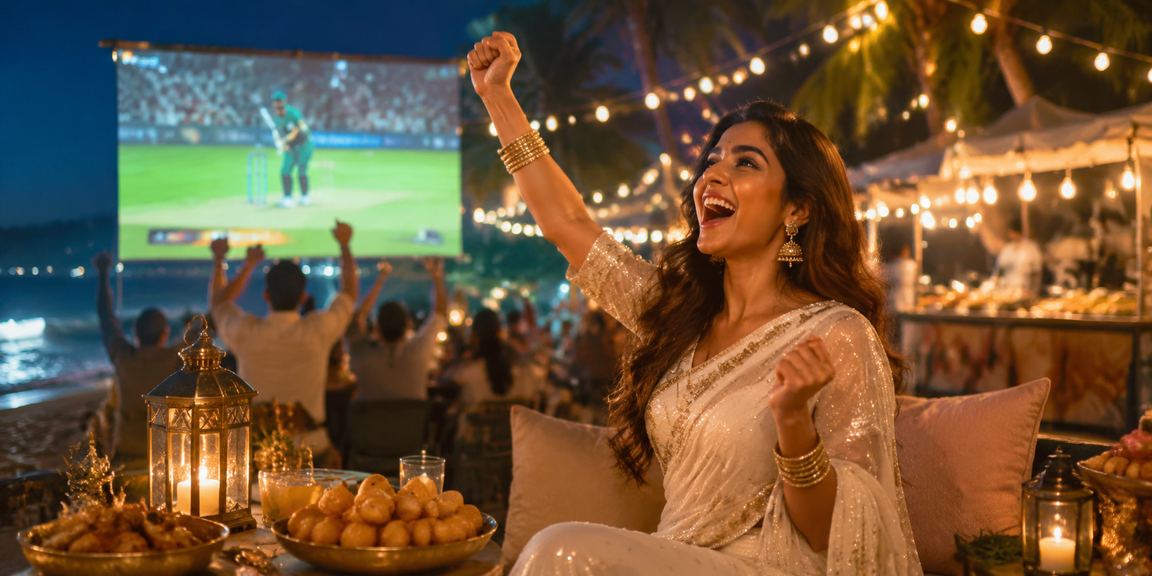 সেন্ট মার্টিনে ক্রিকেট খেলা ও বেটিং দৃশ্য